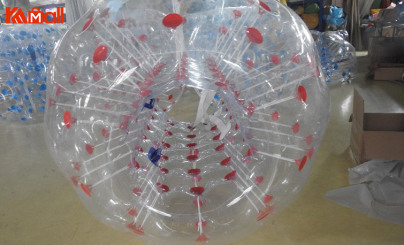 a big zorb ball with handles